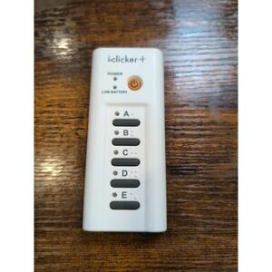 iClicker Plus + Student Remote